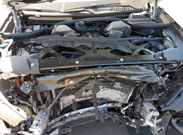 5YMCY0C05P9R41992 2023 BMW X6 White Вид підкапотного простору