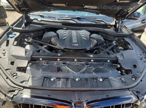 5YMJU0C04L9D54103 2020 BMW X5 Black Vista del compartimento del motor