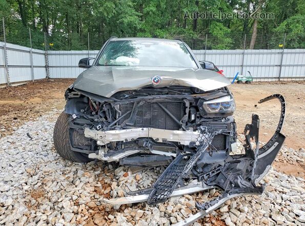 5YMJU0C04P9P24811 2023 BMW X5 Gray Դիմացի տեսք