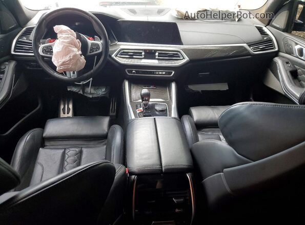 5YMJU0C04P9P24811 2023 BMW X5 Gray Առջևի վահանակի տեսք