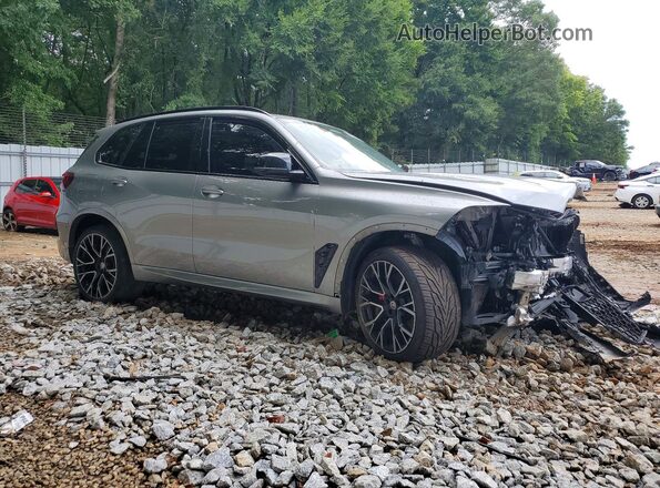 5YMJU0C04P9P24811 2023 BMW X5 Gray Առջևի աջ