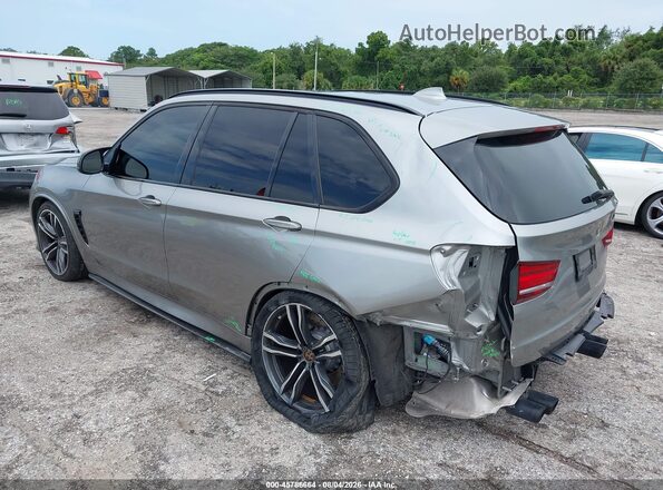5YMKT6C59G0R79142 2016 BMW X5 Silver Trasero izquierdo