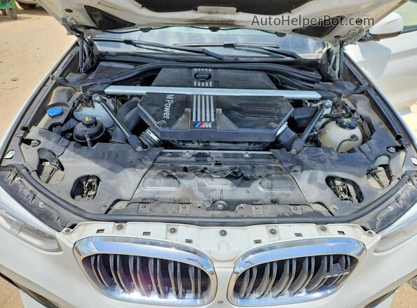 5YMTS0C00LLT10131 2020 BMW X3 White Widok komory silnika