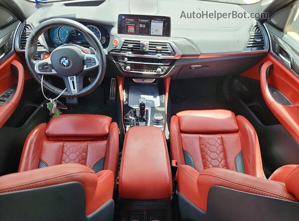 5YMTS0C00LLT10131 2020 BMW X3 White Widok deski rozdzielczej
