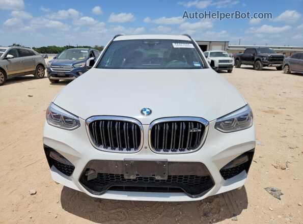 5YMTS0C00LLT10131 2020 BMW X3 White Widok z przodu