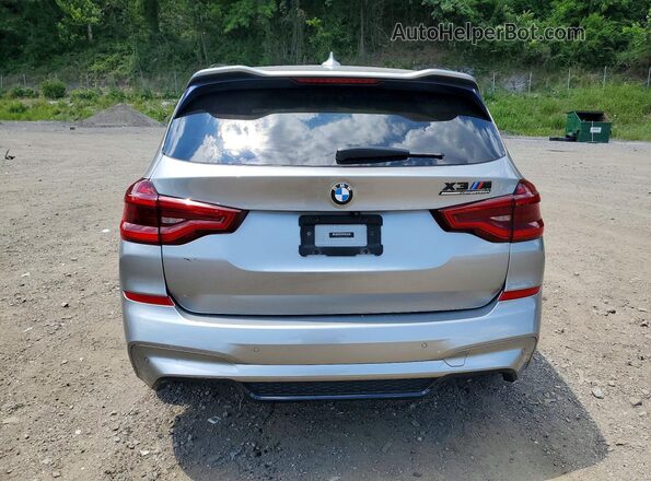 5YMTS0C03L9B17410 2020 BMW X3 Gray Widok z tyłu