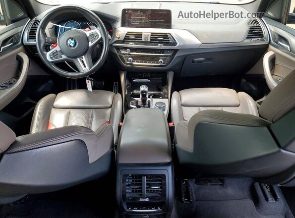5YMTS0C03L9B17410 2020 BMW X3 Gray Widok deski rozdzielczej