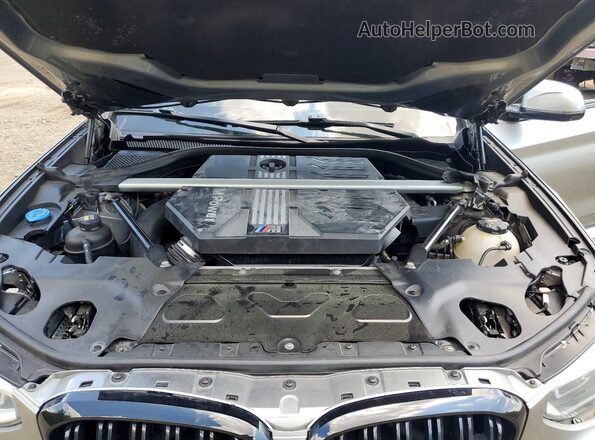 5YMTS0C03L9B17410 2020 BMW X3 Gray Widok komory silnika