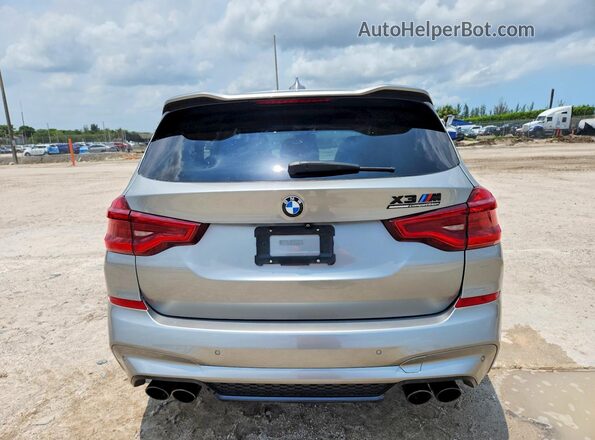 5YMTS0C03LLT09829 2020 BMW X3 Silver უკანა ხედი