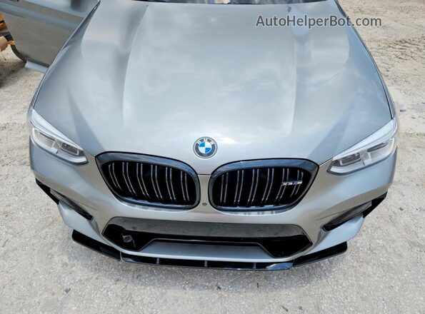 5YMTS0C03LLT09829 2020 BMW X3 Silver ძრავის განყოფილების ხედი