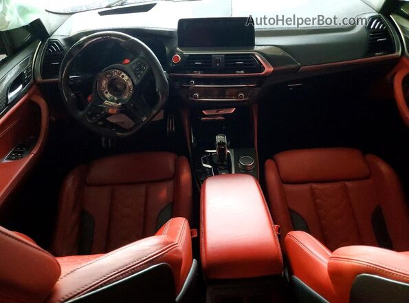 5YMTS0C06M9H06355 2021 BMW X3 Black Widok deski rozdzielczej
