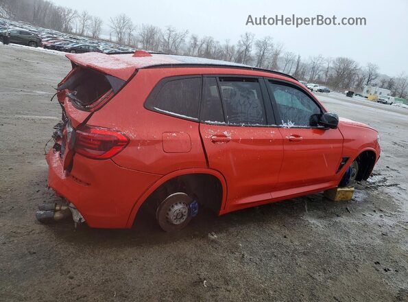5YMTS0C07LLA58008 2020 BMW X3 Красный Задняя правая четверть
