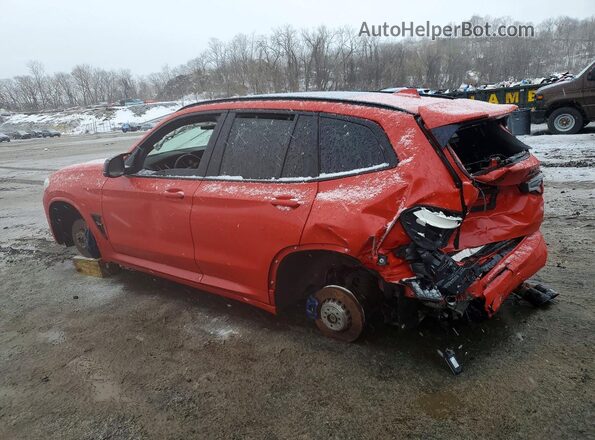 5YMTS0C07LLA58008 2020 BMW X3 Красный Задняя левая четверть