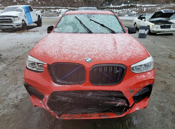 5YMTS0C07LLA58008 2020 BMW X3 Красный Вид салона спереди