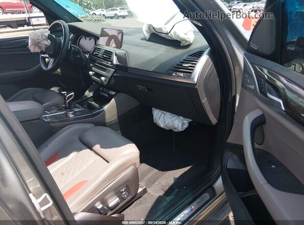 5YMTS0C08LLT11060 2020 BMW X3 Silver Widok wnętrza z przodu