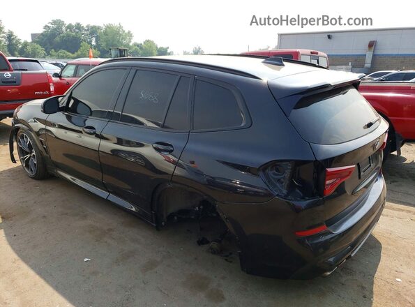 5YMTS0C08M9G40441 2021 BMW X3 Black Rear left