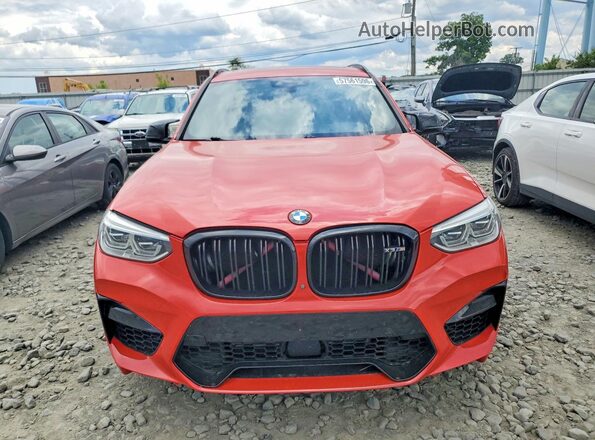 5YMTS0C09LLT09835 2020 BMW X3 Red Դիմացի տեսք
