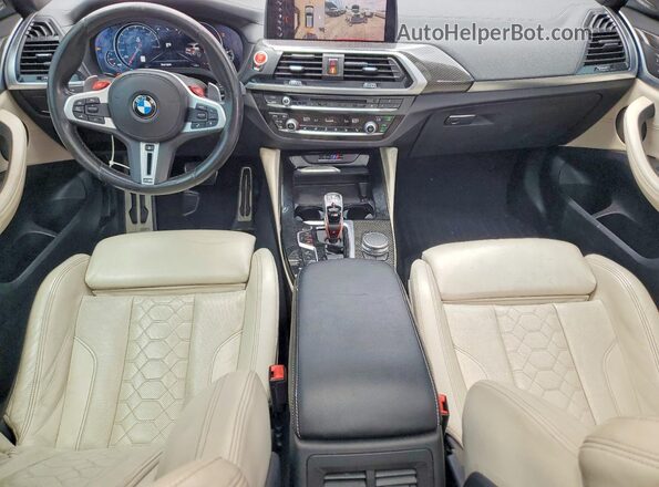 5YMTS0C09LLT09835 2020 BMW X3 Red Առջևի վահանակի տեսք