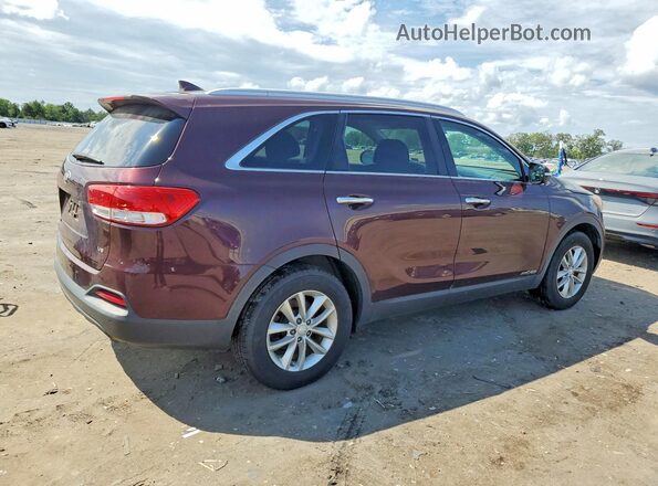 5XYPGDA50HG321540 2017 KIA SORENTO Maroon Առջևի աջ