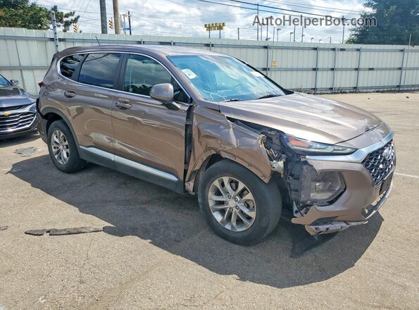 5NMS23AD7LH156045 2020 HYUNDAI SANTA FE Коричневый Вид спереди