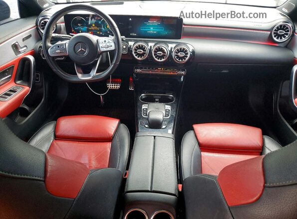 WDD5J4GB3LN033671 2020 MERCEDES-BENZ CLA-CLASS Black Instrument cluster view