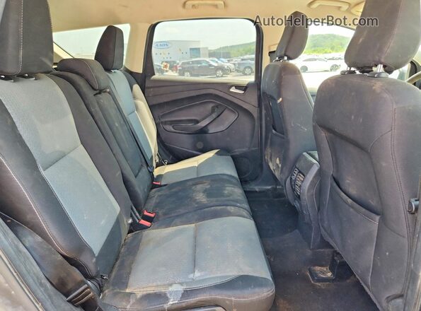 1FMCU9GD8JUB36235 2018 FORD ESCAPE Gray Շարժիչի բաժամունքի տեսք