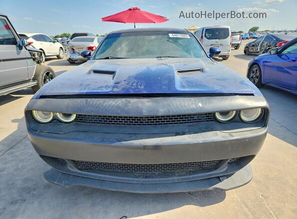 2C3CDZAG1GH322156 2016 DODGE CHALLENGER Blue Rear view
