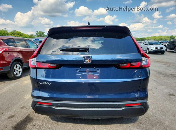 5J6RS4H7XSL014865 2025 HONDA CR-V Синий Вид салона спереди
