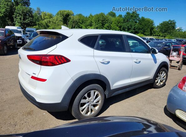 KM8J2CA4XKU982869 2019 HYUNDAI TUCSON White Передня права чверть