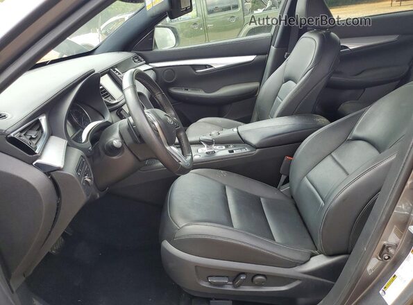 3PCAJ5BB1MF126940 2021 INFINITI QX50 Gray Dashboard view