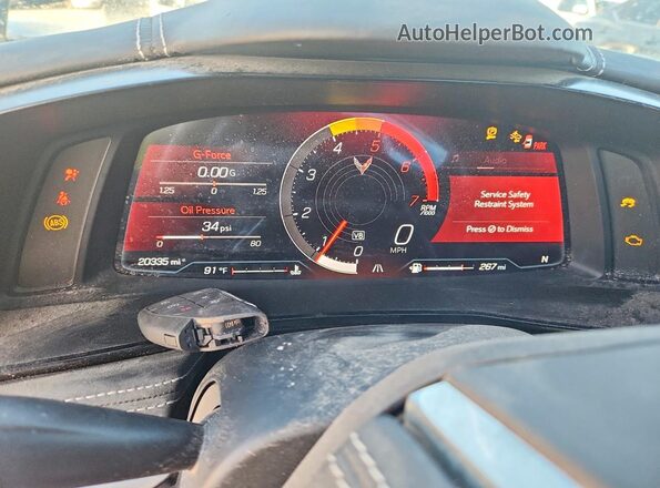 1G1YC3D40R5126778 2024 CHEVROLET CORVETTE Черный Вид задних сидений