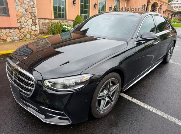 W1K6G6DB2NA065959 2022 MERCEDES-BENZ S-CLASS Black Trasero izquierdo