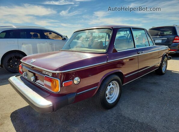 4282385 1974 BMW 2000 Burgundy Передня права чверть