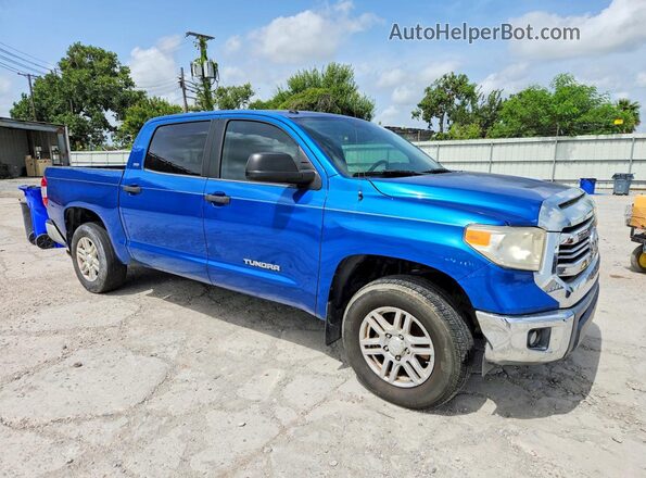 5TFEM5F11HX112753 2017 TOYOTA TUNDRA Blue Դիմացի տեսք
