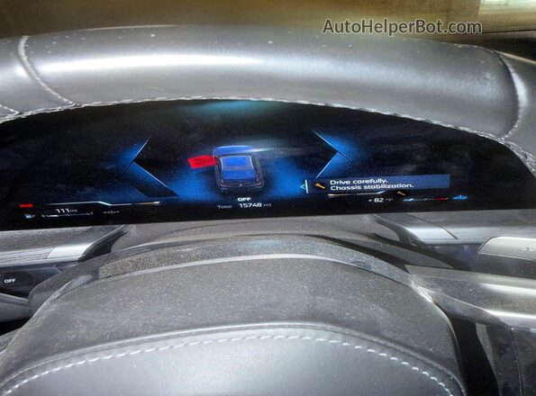 WBA23EH04RCT10176 2024 BMW 7 SERIES Black Instrument cluster view