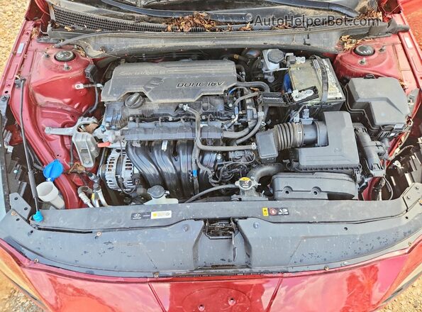 KMHLM4AG2PU630217 2023 HYUNDAI ELANTRA Red Vista del compartimento del motor