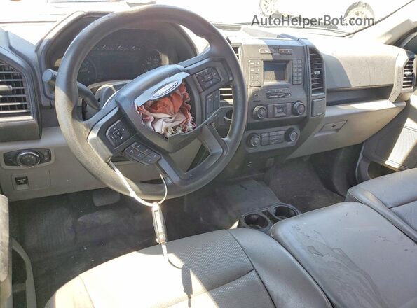 1FTEX1CP6KKE52672 2019 FORD F150 White Սարքավորումների վահանակի տեսք