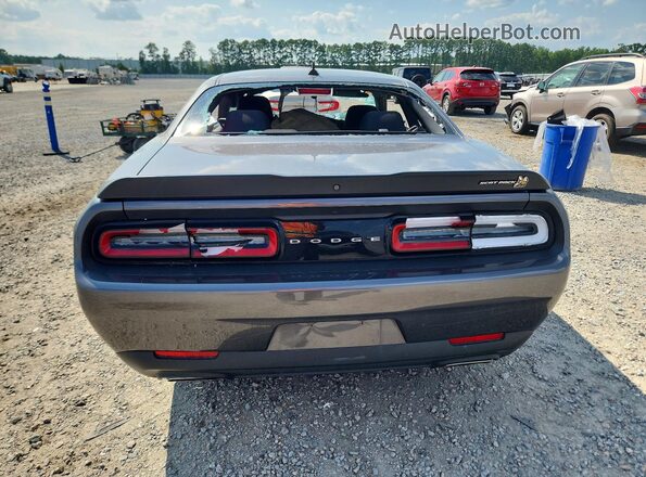 2C3CDZFJ4MH665088 2021 DODGE CHALLENGER Gray Front interior view