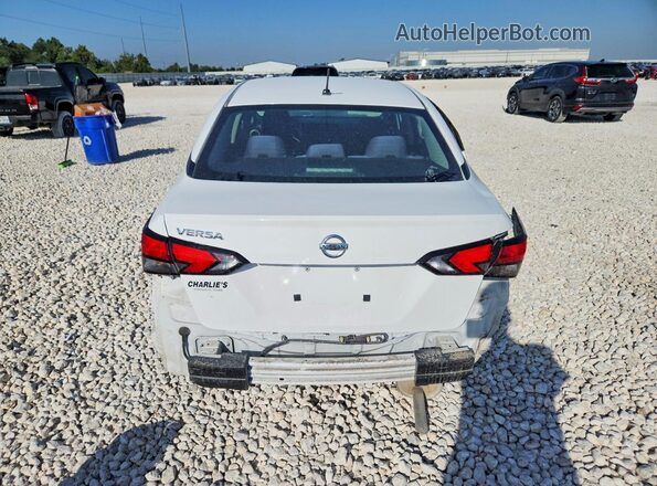 3N1CN8DV6ML887828 2021 NISSAN VERSA Белый Вид салона спереди