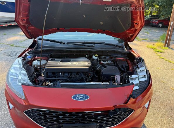 1FMCU9J91LUB08350 2020 FORD ESCAPE Red Widok wnętrza z przodu