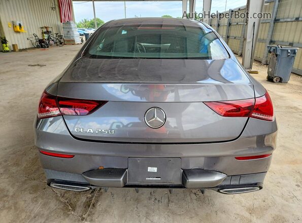 WDD5J4GB7LN064664 2020 MERCEDES-BENZ CLA-CLASS Gray Front interior view