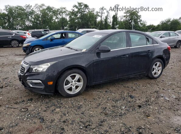 1G1PE5SB5G7227321 2016 CHEVROLET CRUZE Black Հետևի ձախ