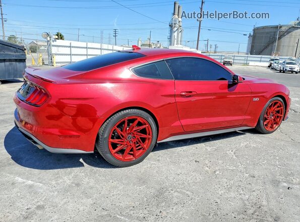 1FA6P8CF0L5146609 2020 FORD MUSTANG Red წინა მარჯვენა