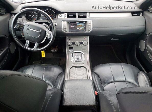SALVP2RX7JH324250 2018 LAND ROVER RANGE ROVER Charcoal ხელსაწყოთა პანელის ხედი