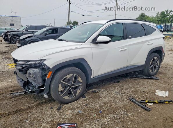 5NMJBCDE8SH545551 2025 HYUNDAI TUCSON White Հետևի ձախ