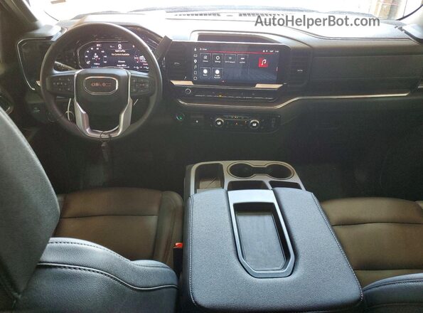 1GTUUDED4TZ320303 2026 GMC SIERRA Gray Вид щитка приладів