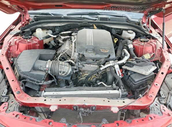 1G6DW5RK9P0117106 2023 CADILLAC CT5 Красный Вид подкапотного пространства
