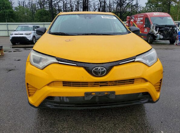 JTMBFREV6JD256623 2018 TOYOTA RAV4 Yellow Вид ззаду
