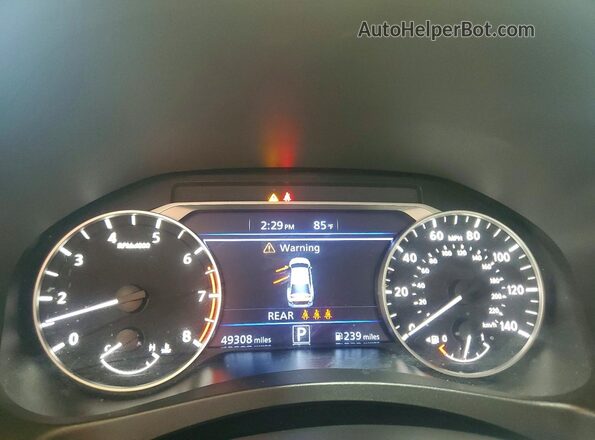 1N4BL4DV6SN306144 2025 NISSAN ALTIMA White Вид задніх сидінь