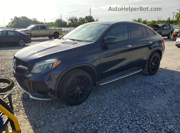 4JGED6EB5GA043692 2016 MERCEDES-BENZ GLE Синий Задняя левая четверть